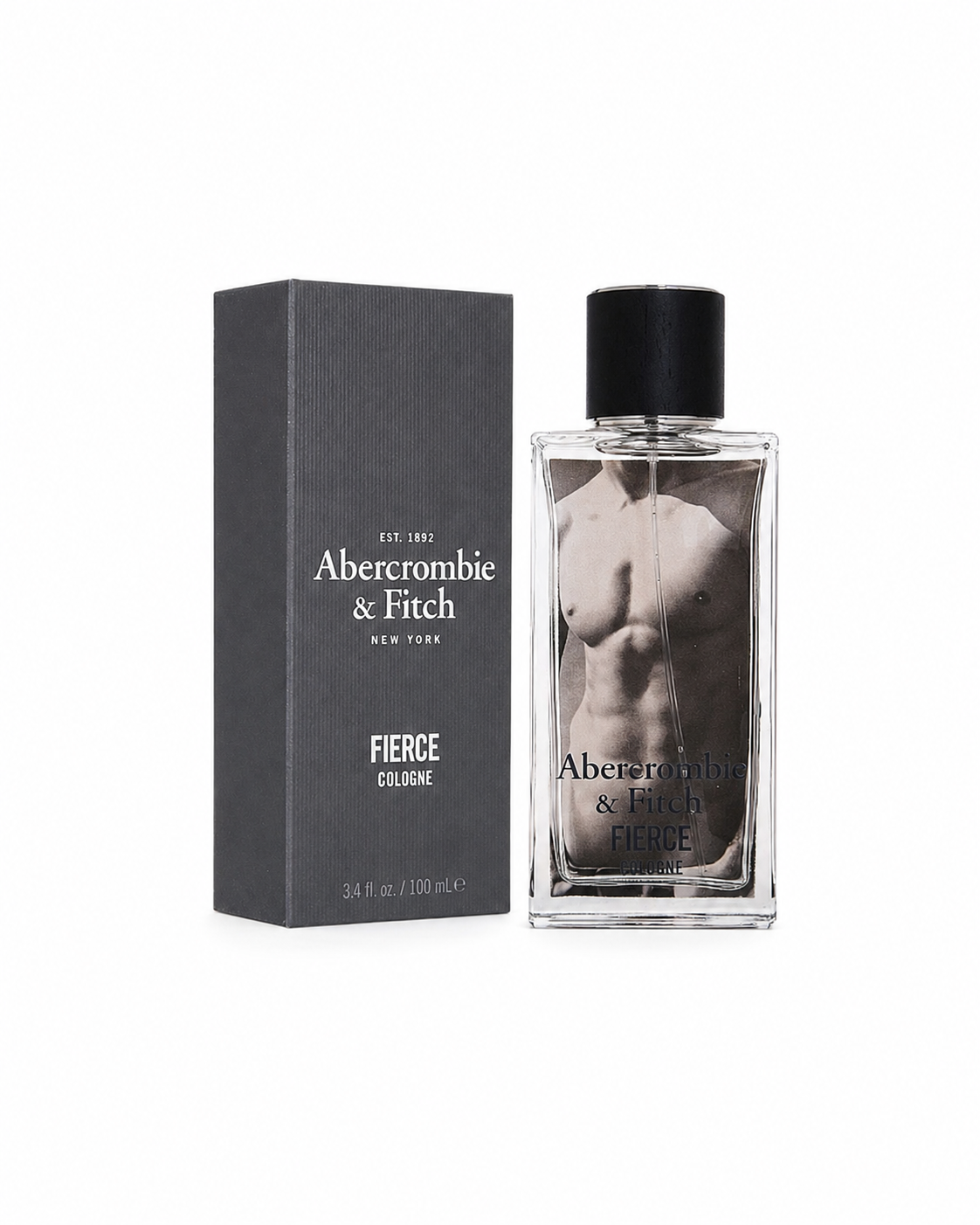 Abercrombie & Fitch Fierce Eau de Cologne bottle with box