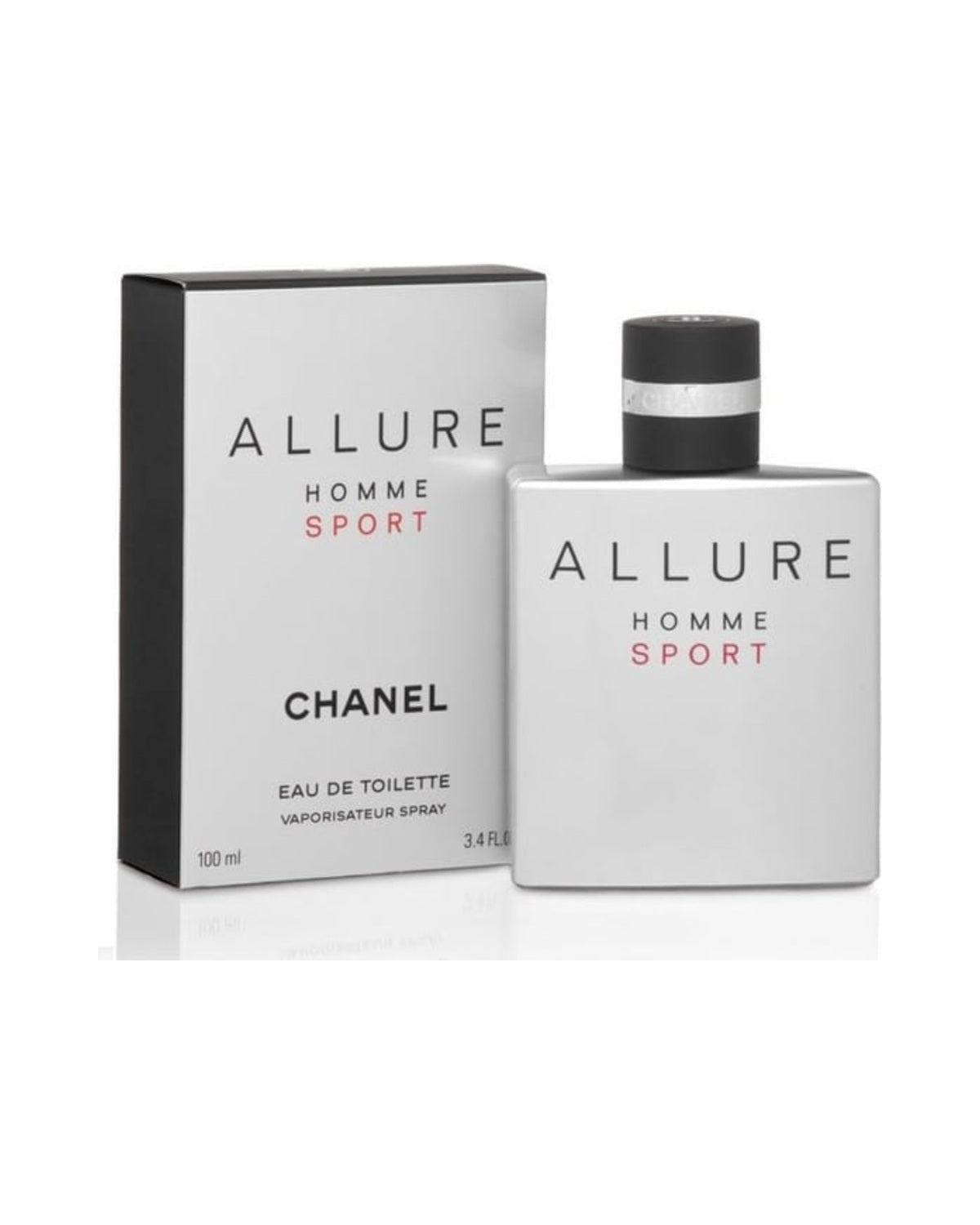 Chanel Allure Homme Sport Eau de Toilette bottle with box