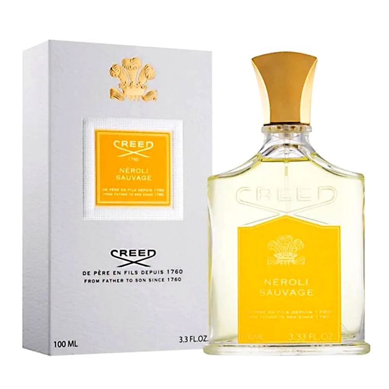 Creed Neroli Sauvage Eau de Parfum bottle with box