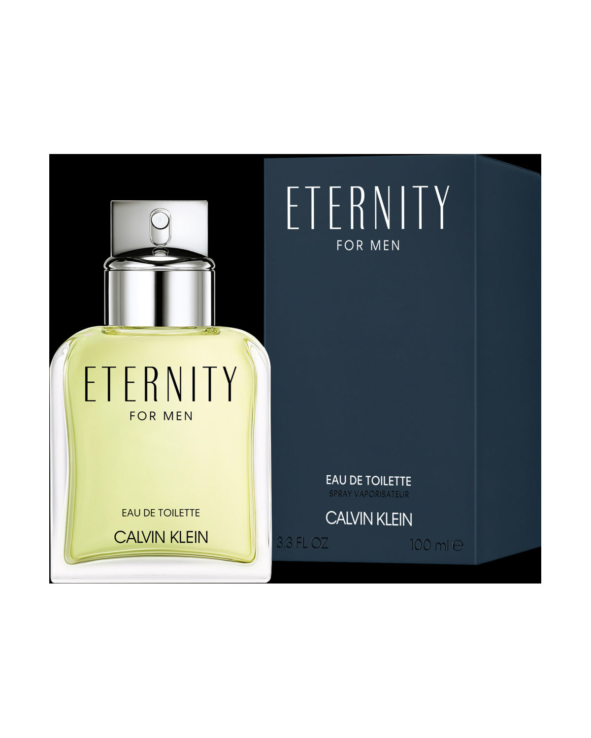 Calvin Klein Eternity for Men Eau de Toilette bottle with box