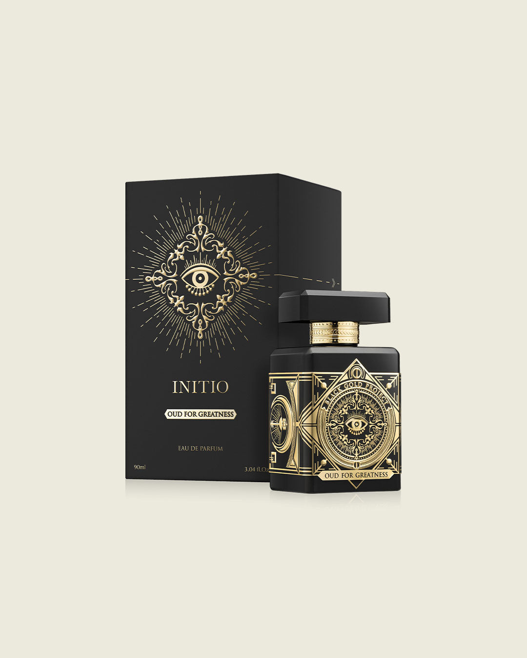 Initio Parfums Privés Oud for Greatness Eau de Parfum bottle with box