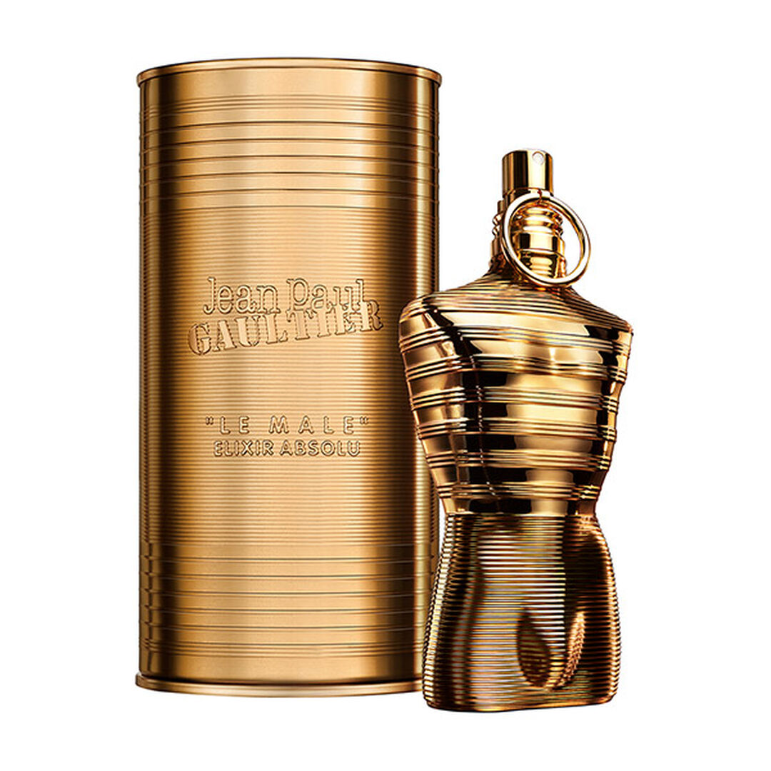 Jean Paul Gaultier Le Male Elixir Absolu Parfum bottle with box