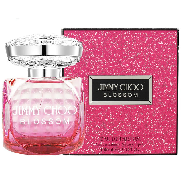 Jimmy Choo Blossom Eau de Parfum bottle with box