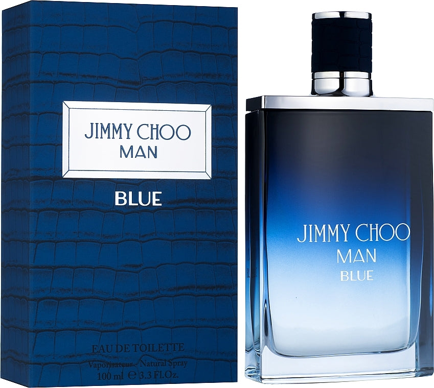 Jimmy Choo Man Blue Eau de Toilette bottle with box