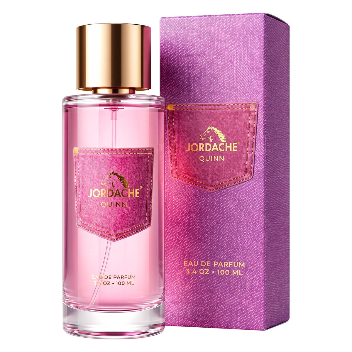 Jordache Quinn Eau de Parfum 100ml retail bottle