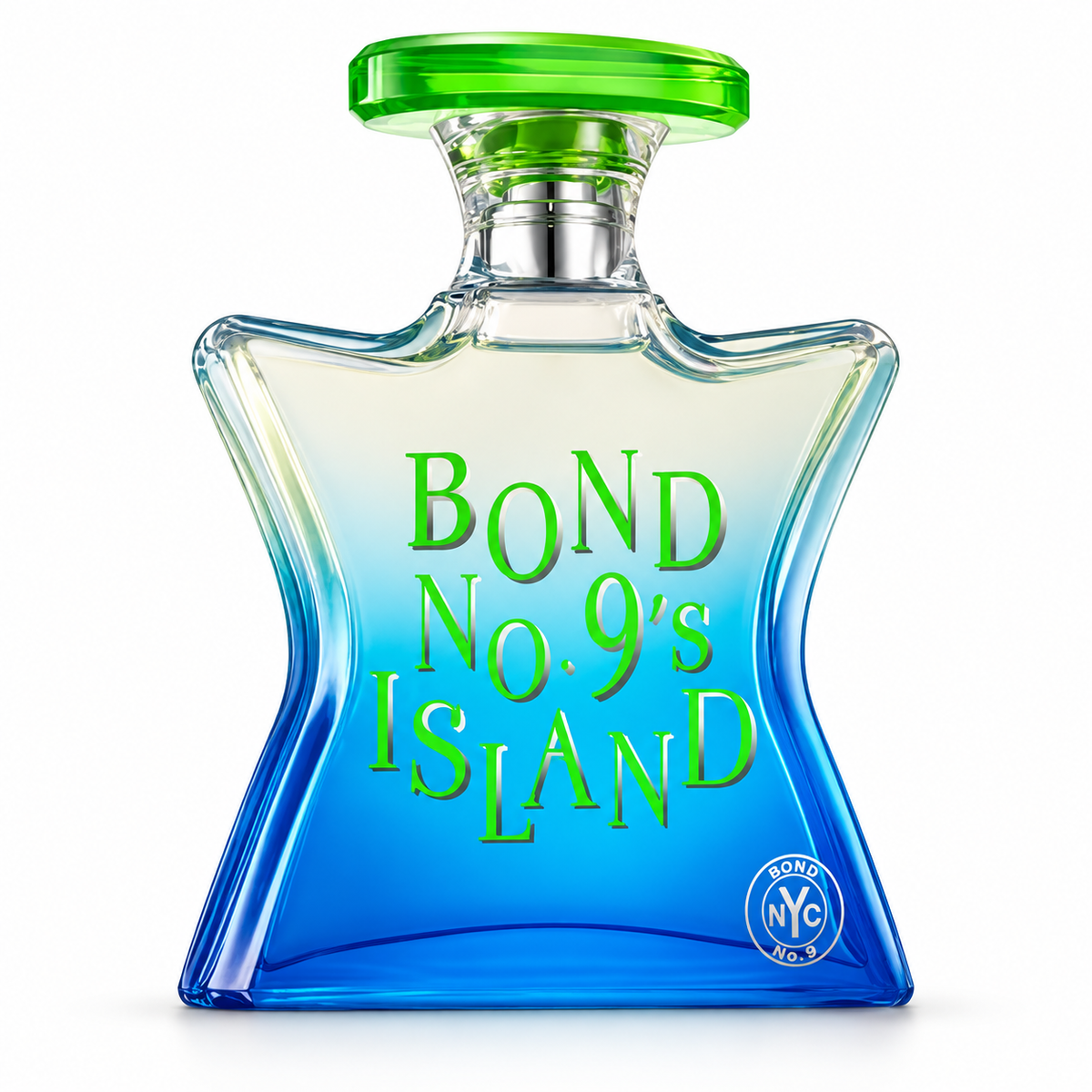 Bond No. 9 Island Eau de Parfum retail bottle, shown for reference only