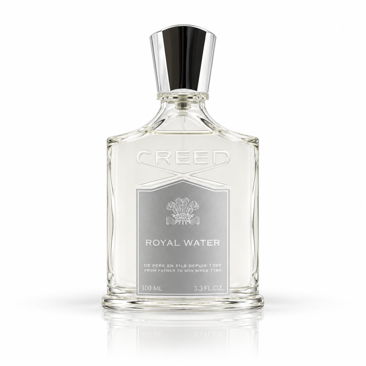 Creed Royal Water Eau de Parfum retail bottle, shown for reference only