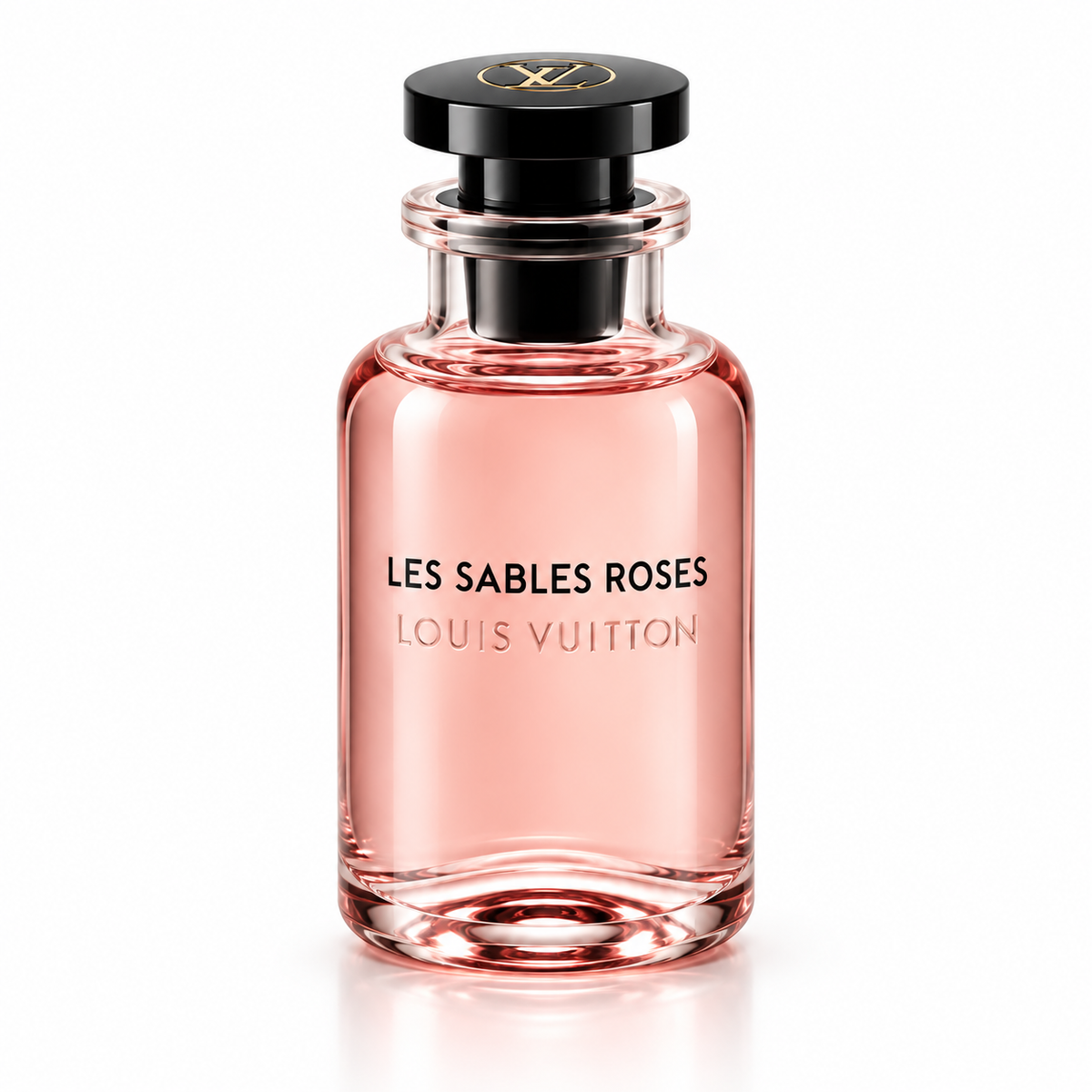 Louis Vuitton Les Sables Roses Eau de Parfum retail bottle, shown for reference only