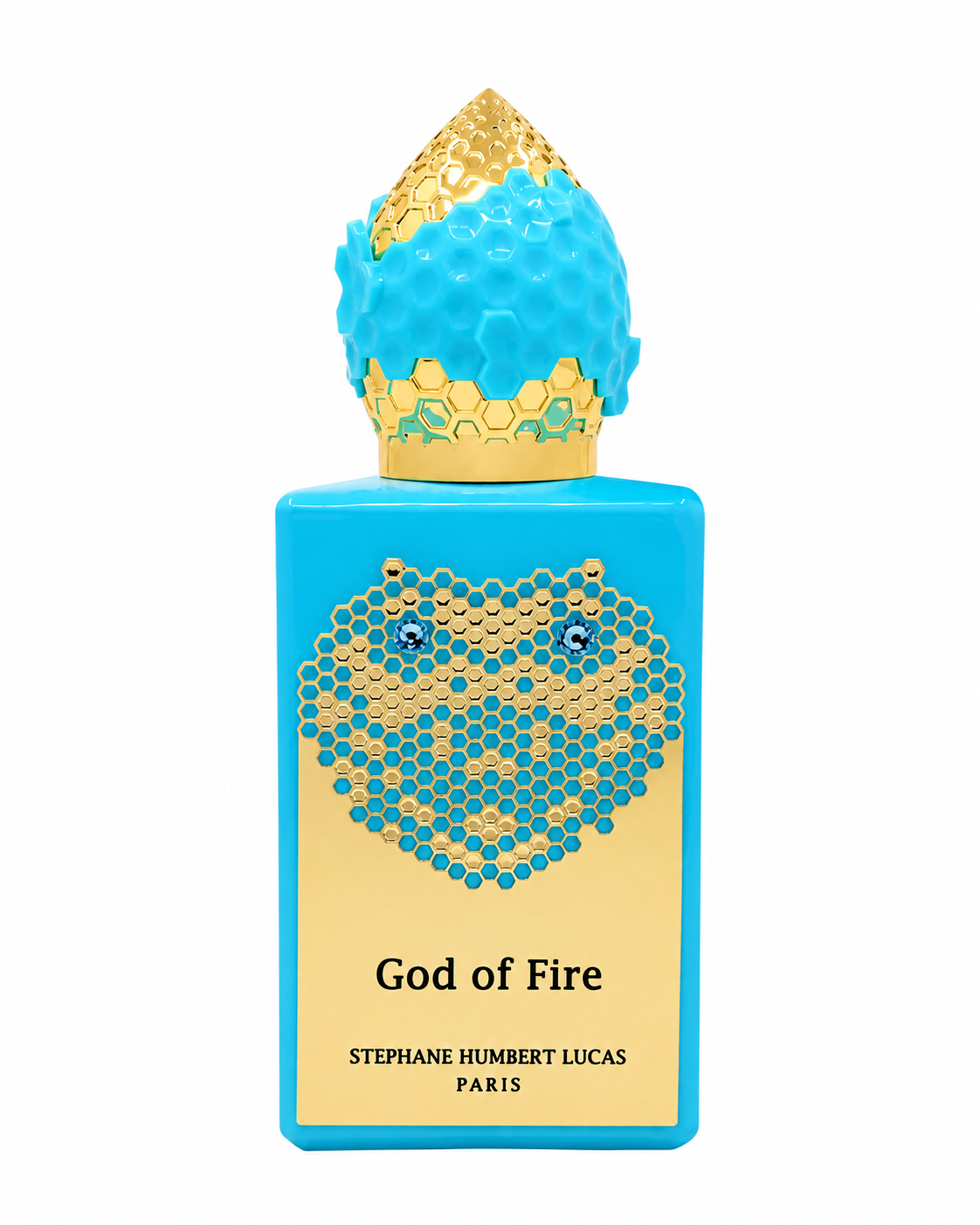 Stephane Humbert Lucas God of Fire Eau de Parfum retail bottle, shown for reference only