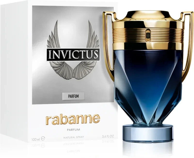 Paco Rabanne Invictus Parfum 100ml bottle with box