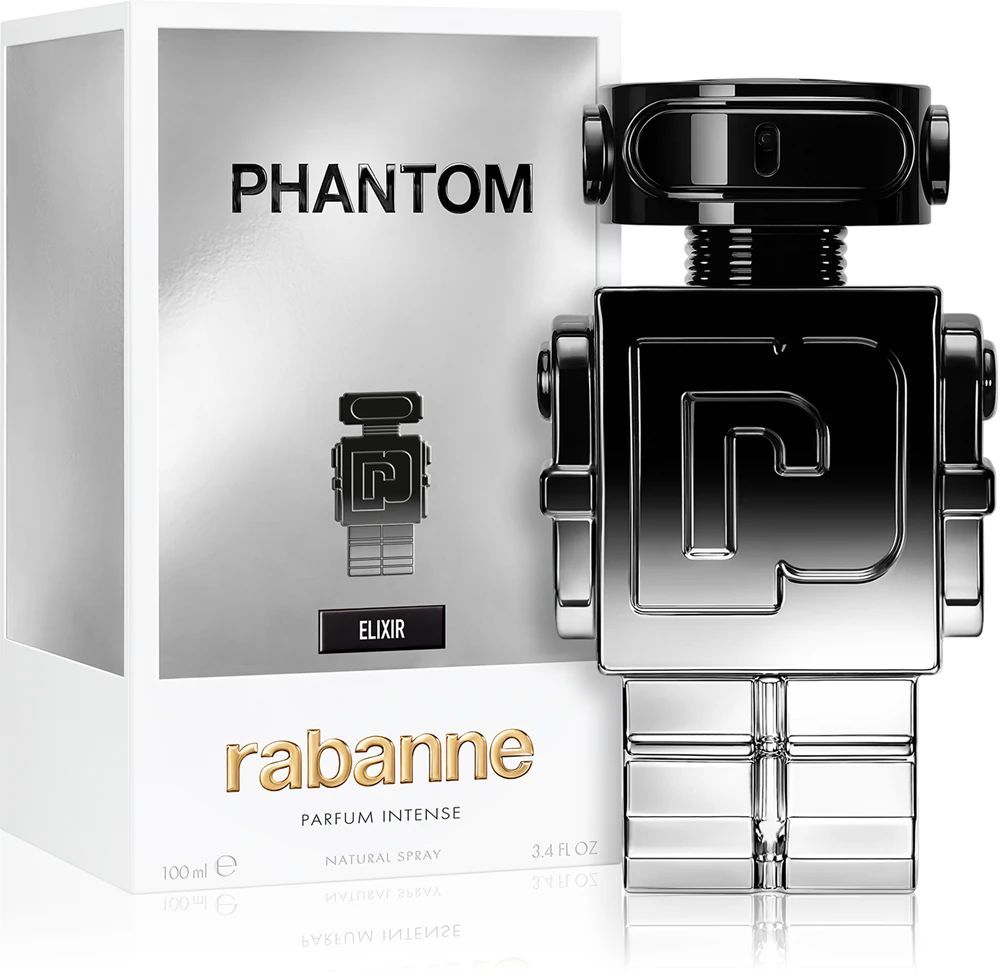 Paco Rabanne Phantom Elixir Parfum 100ml bottle with box