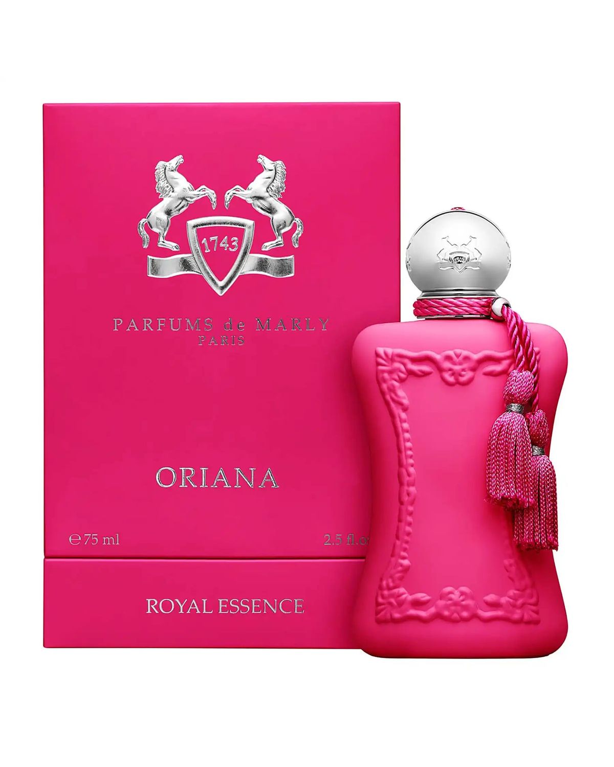 Parfums de Marly Oriana Eau de Parfum 75ml bottle with retail box #size_retail-bottle-75ml-2-5-fl-oz