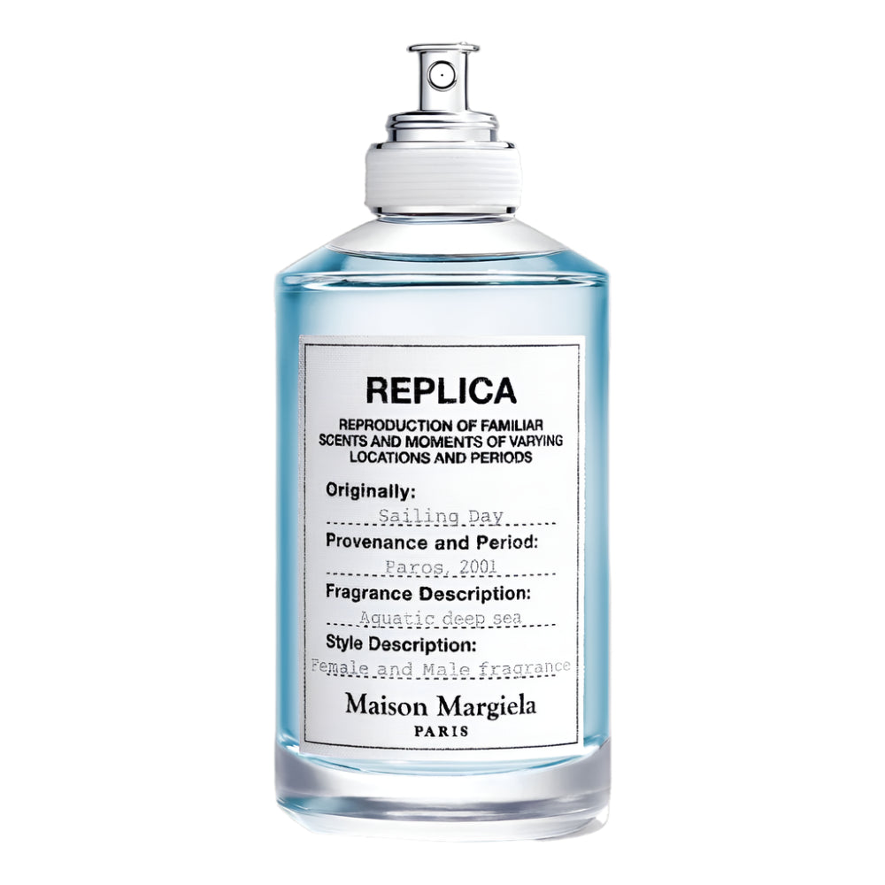 Maison Margiela Sailing Day retail bottle, shown for reference only