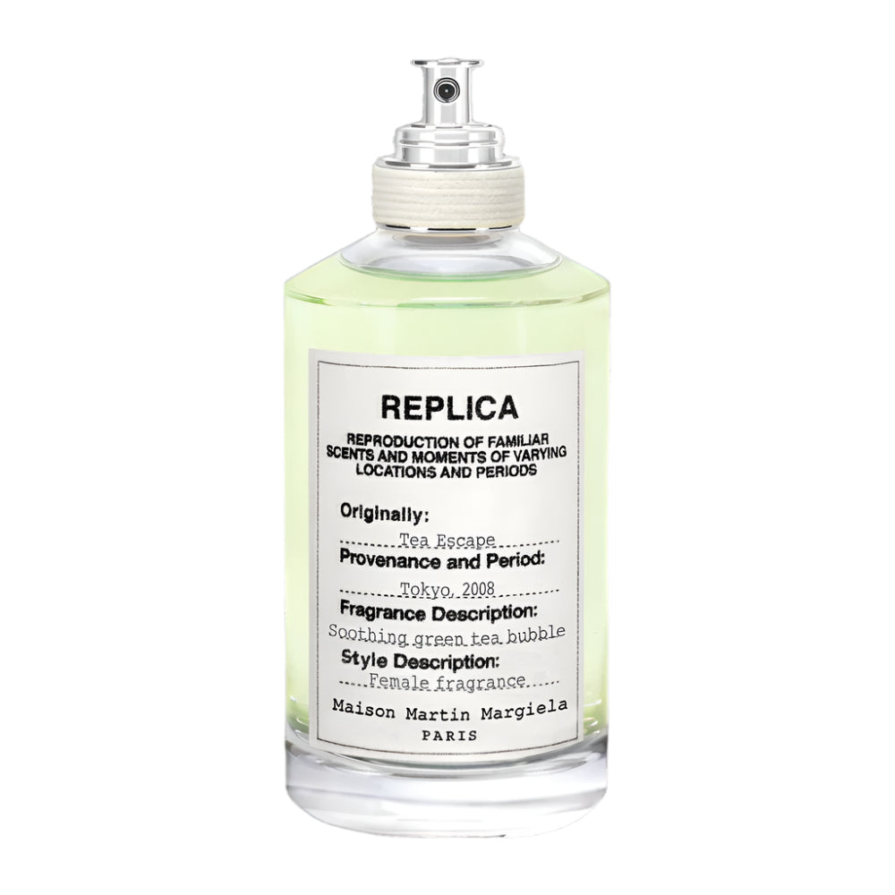 Maison Margiela Tea Escape retail bottle, shown for reference only