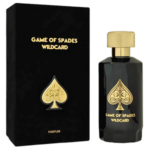 Jo Milano Game of Spades Wildcard Parfum retail bottle with box