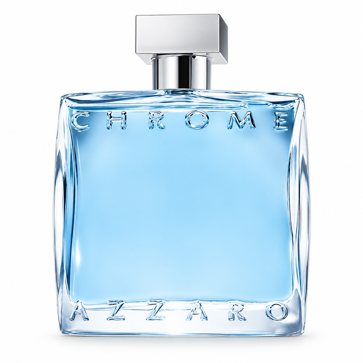 Azzaro Chrome Eau de Toilette retail bottle, shown for reference only