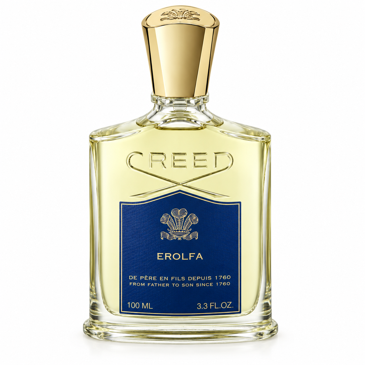 Creed Erolfa Eau de Parfum retail bottle, shown for reference only