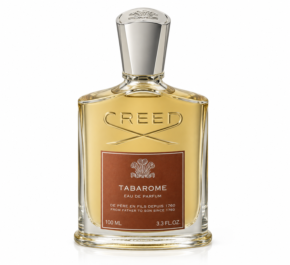 Creed Tabarome Eau de Parfum retail bottle, shown for reference only