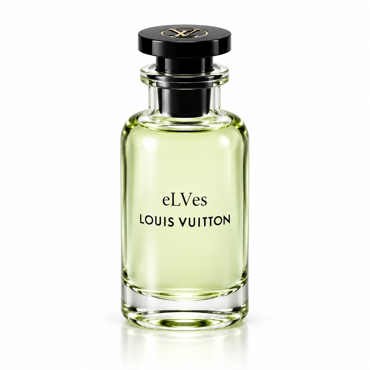 Louis Vuitton eLVes Eau de Parfum retail bottle, shown for reference only