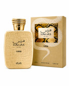 Rasasi Hawas Viper Eau de Parfum bottle with box