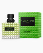 Valentino Donna Born in Roma Green Stravaganza Eau de Parfum bottle with retail box
