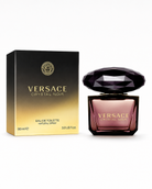 Versace Crystal Noir Eau de Toilette bottle with retail box