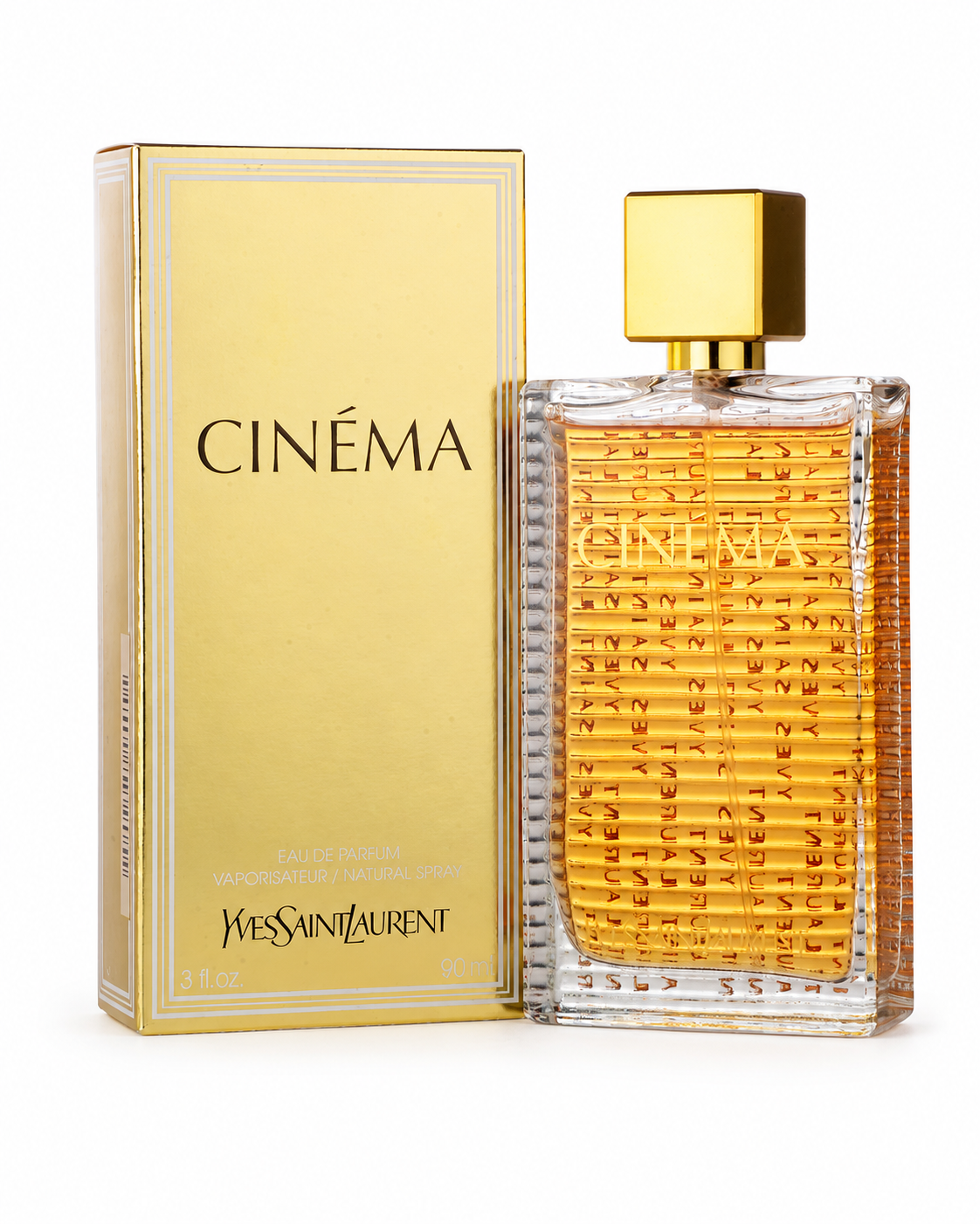 Yves Saint Laurent Cinema Eau de Parfum bottle with box