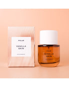 Phlur Vanilla Skin Eau de Parfum 50ml bottle with retail box #size_retail-bottle-50ml-1-7-fl-oz